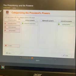 Sort each power into the category where it fits best