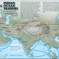 Similarities between the silk road and indian ocean trade